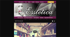 Desktop Screenshot of esstetica.com.pl